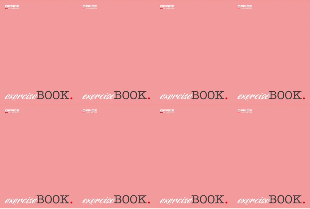 8x Zeszyt w linie Office Products, A5, 32 kartki, mix wzorów