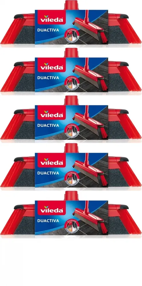 5x Wkład do szczotki Vileda DuActiva Classic, bez drążka, 1 sztuka