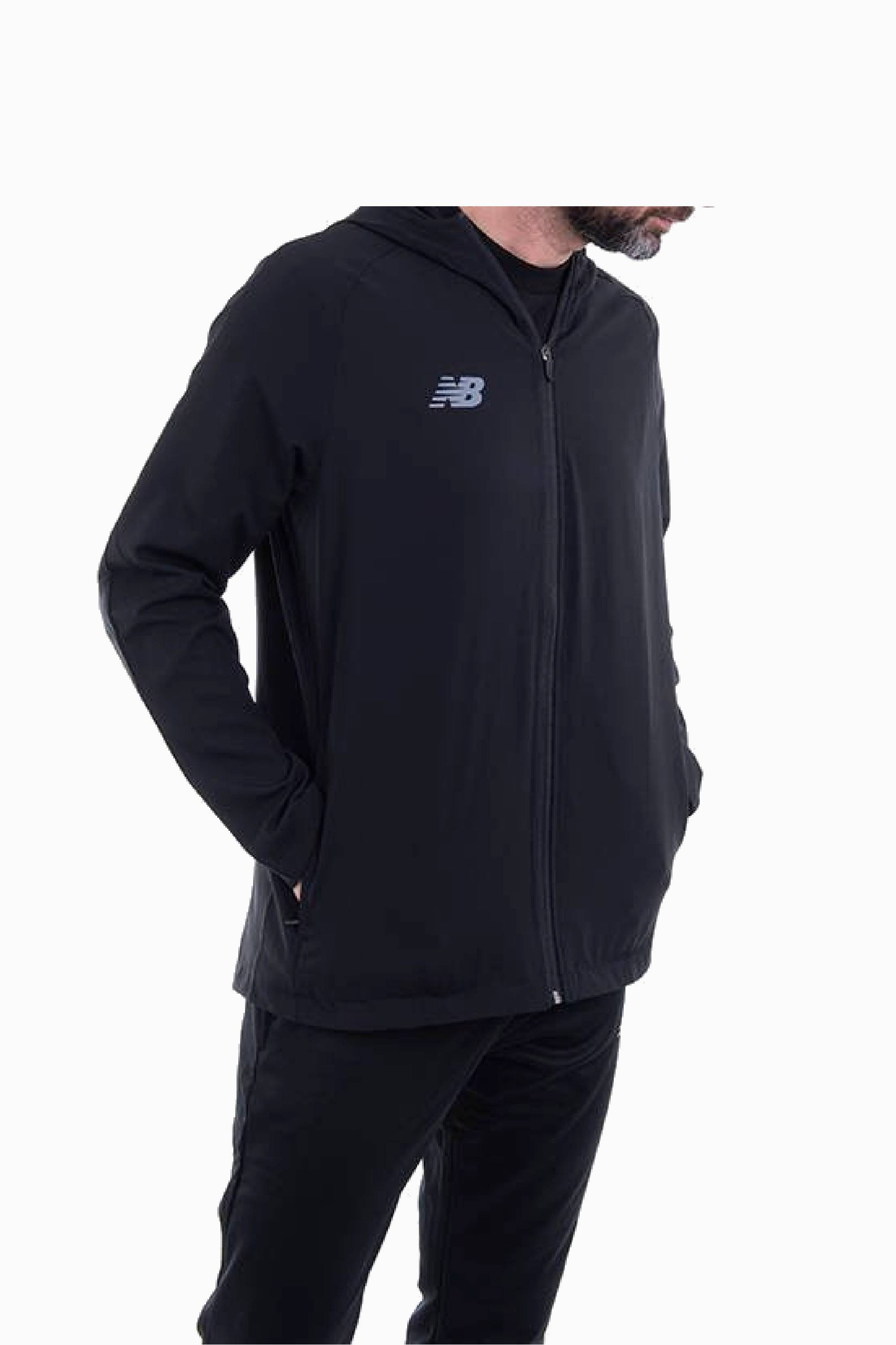 Kurtka New Balance Training Rain - Czarny