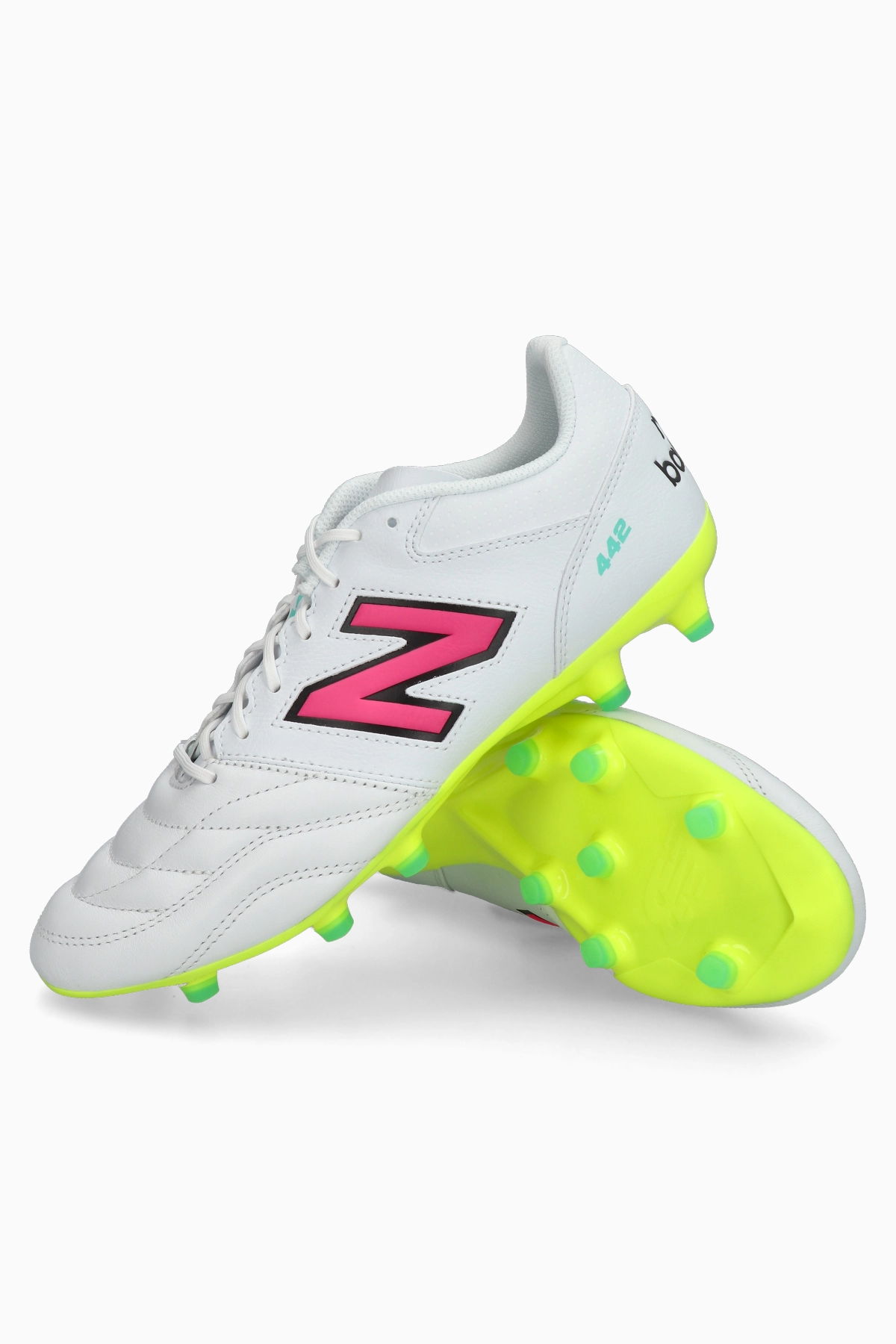 Korki New Balance 442 V2 Team FG - Biały