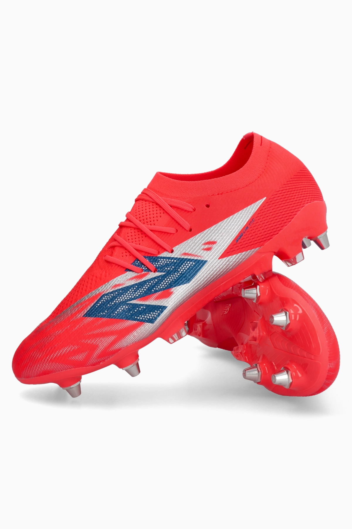 Wkręty New Balance Furon V8 Elite SG - Czerwony