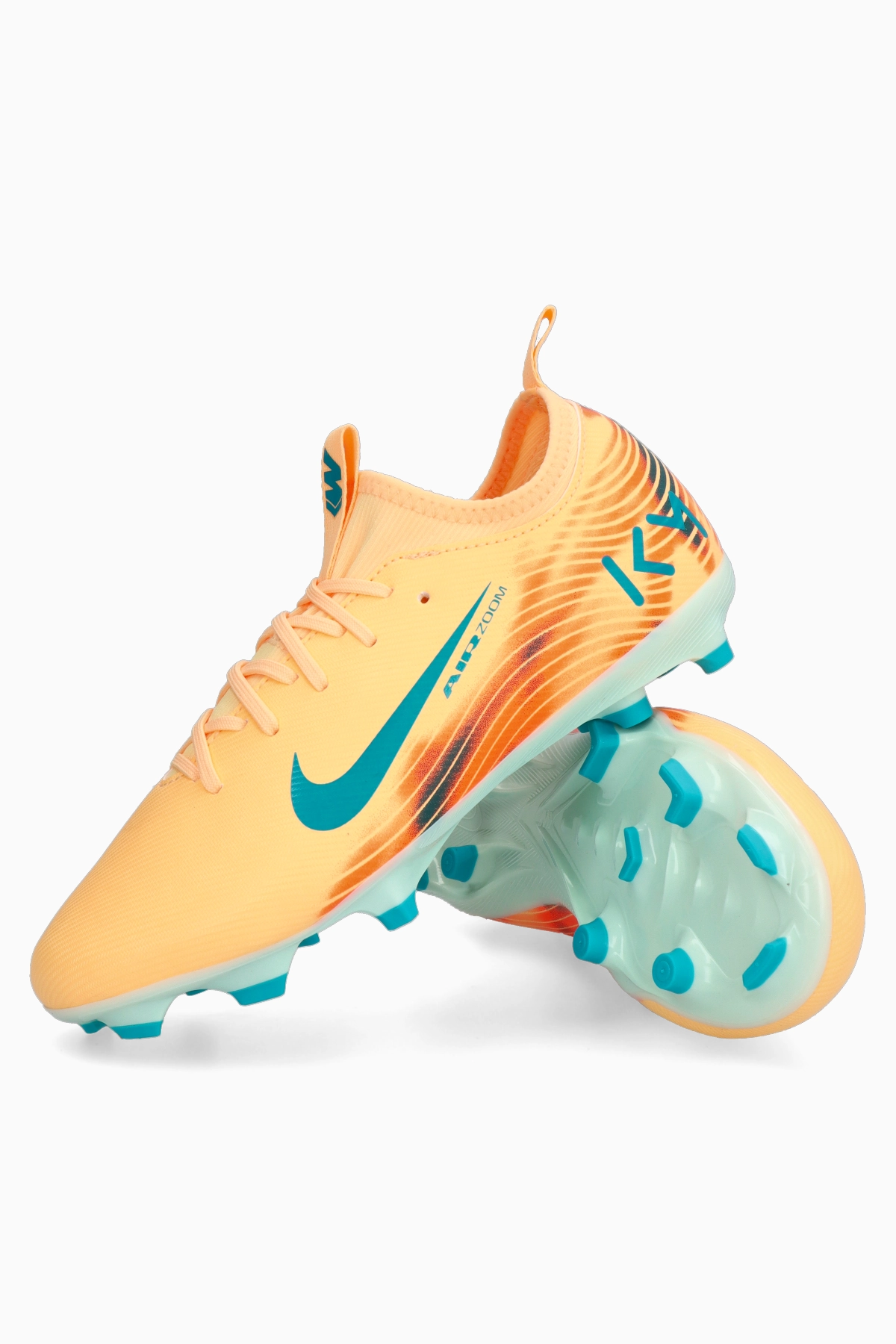 Korki Nike Zoom Mercurial Vapor 16 Academy Kylian Mbappé FG/MG Junior - Pomarańczowy
