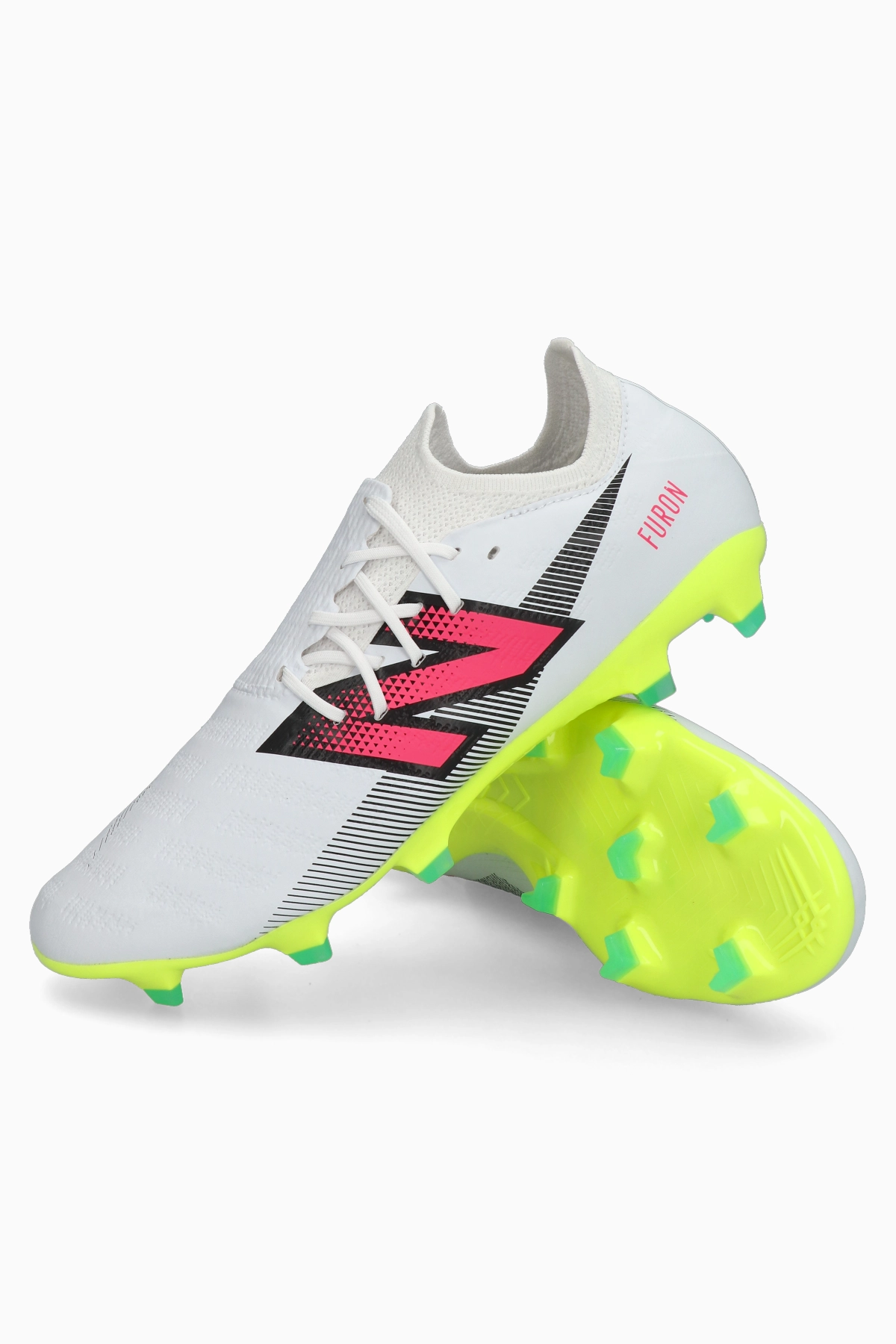 Korki New Balance Furon V7+ Destroy FG - Biały