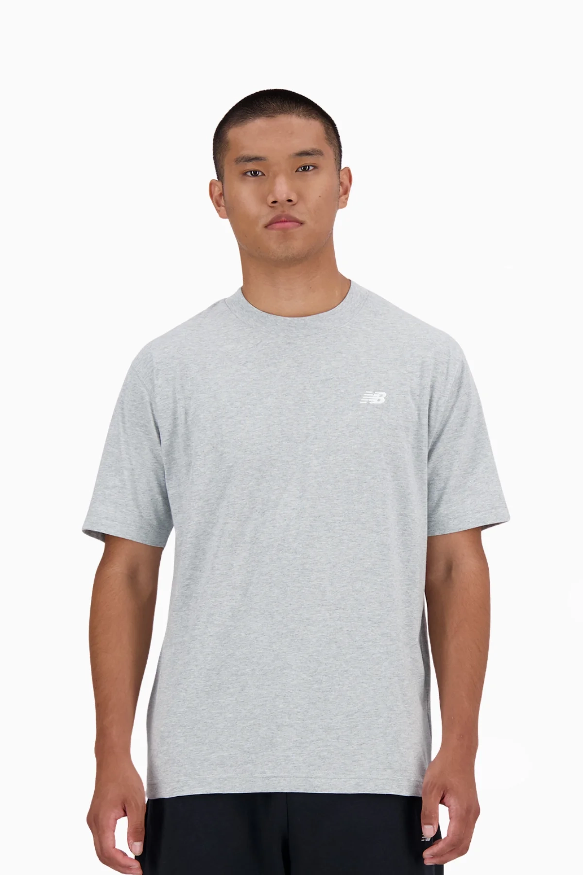 Koszulka New Balance Small Logo - Szary
