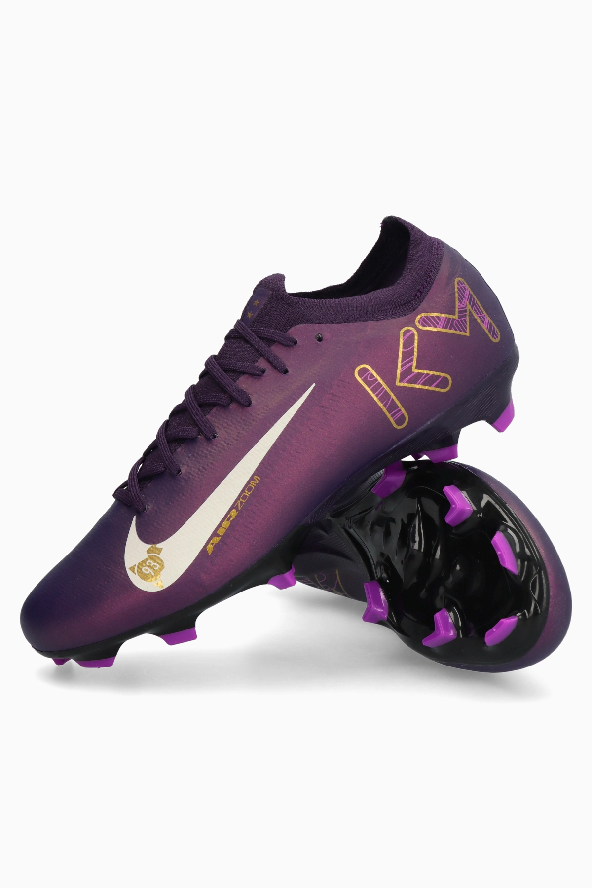 Korki Nike Mercurial Zoom Vapor 16 Pro Kylian Mbappé FG - Fioletowy