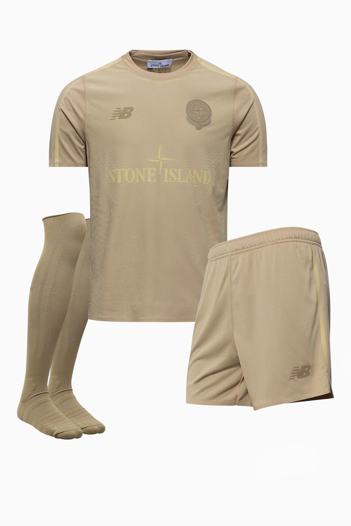 Komplet New Balance x Stone Island - Zielony