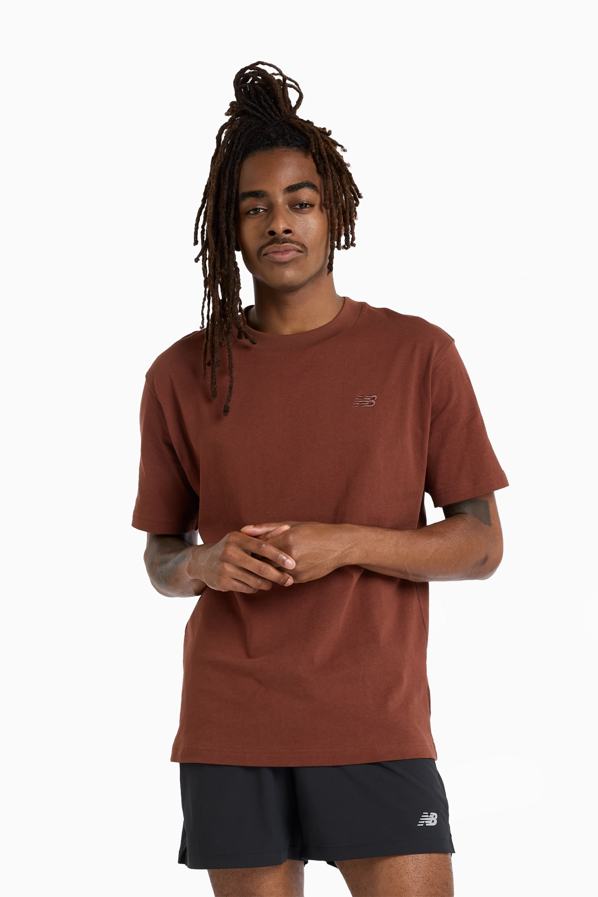 Koszulka New Balance Athletics - Brązowy