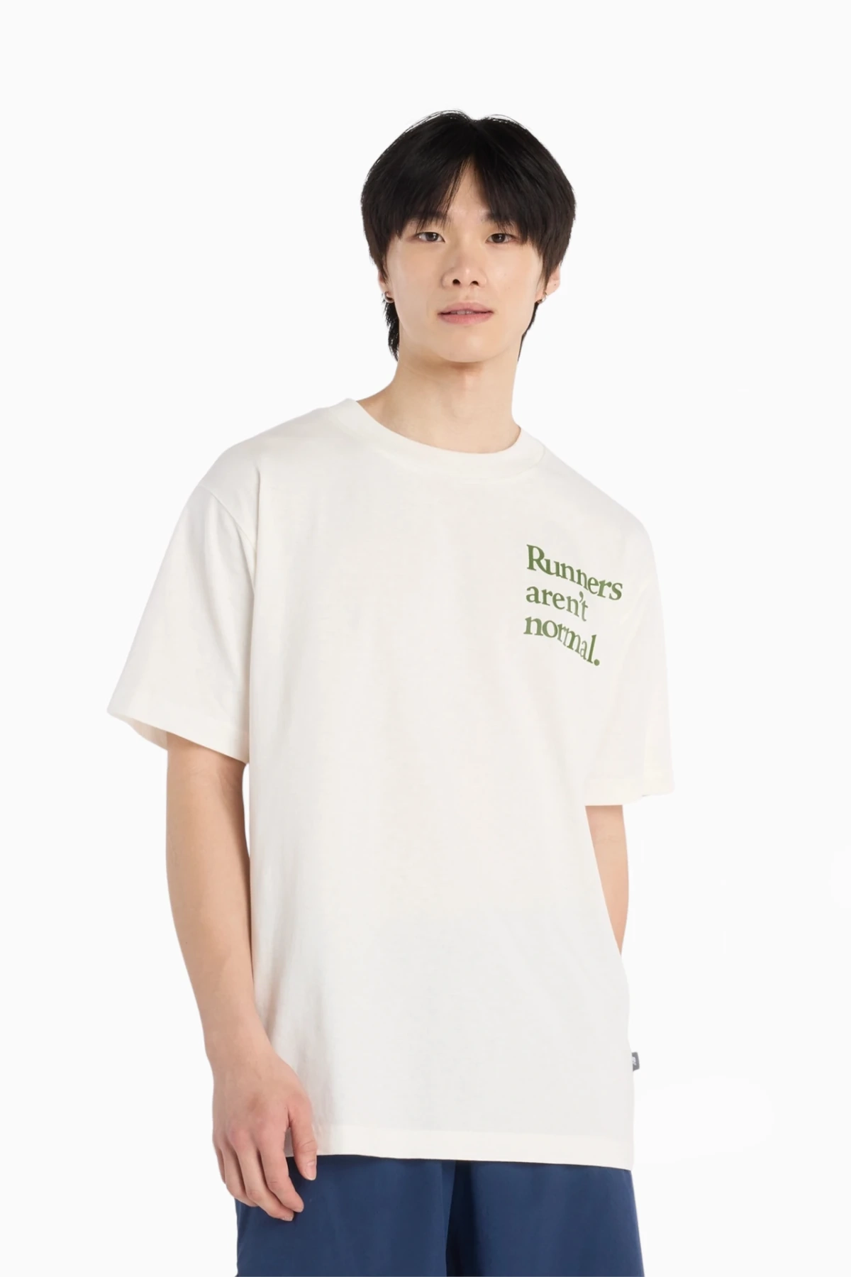 Koszulka New Balance Runners Arent Normal - Biały