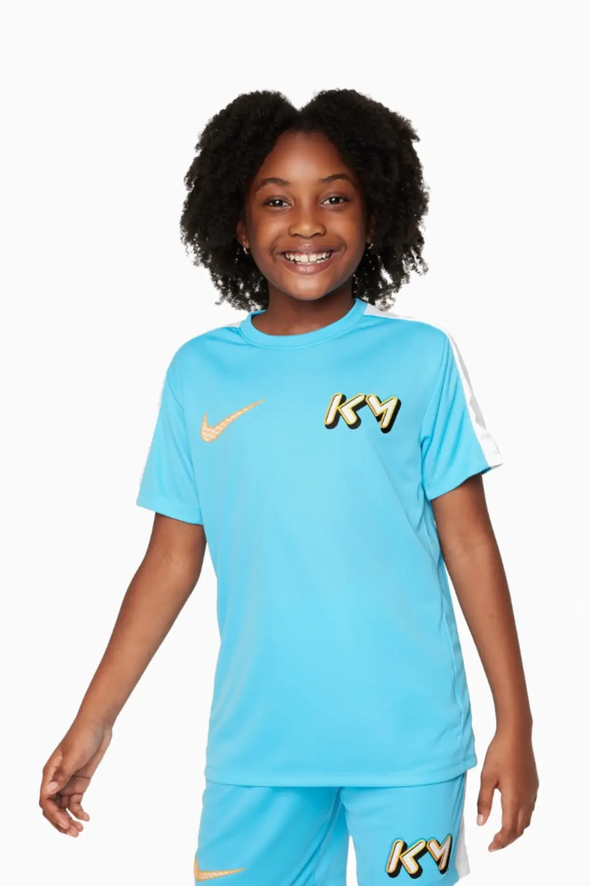 Koszulka Nike Dri-Fit Kylian Mbappé Junior - Błękitny