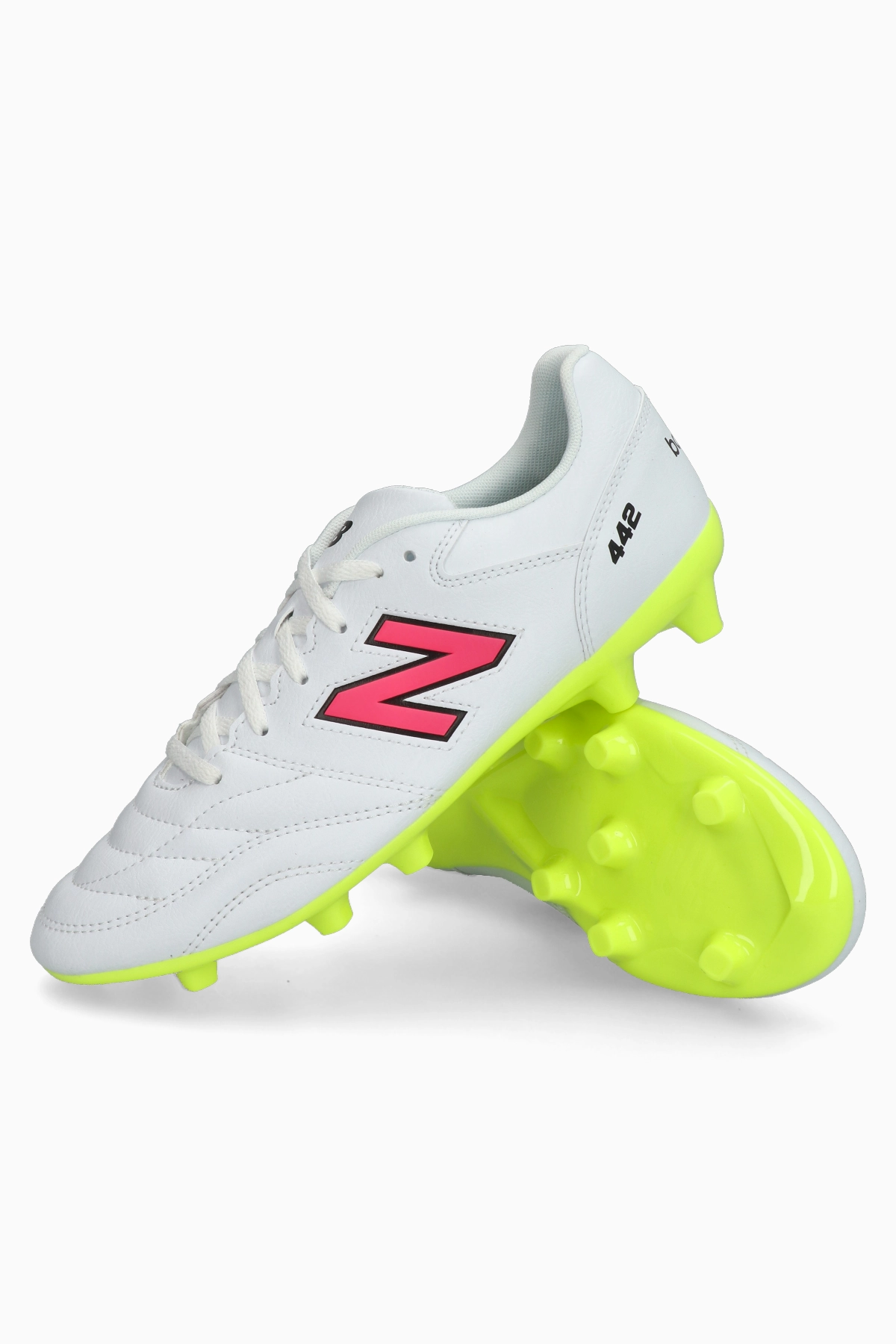 Korki New Balance 442 V2 Academy FG Junior - Biały