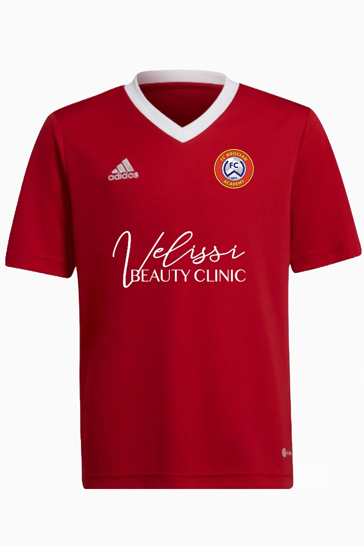 Koszulka adidas FC Wrocław Academy 25/26 - Czerwony