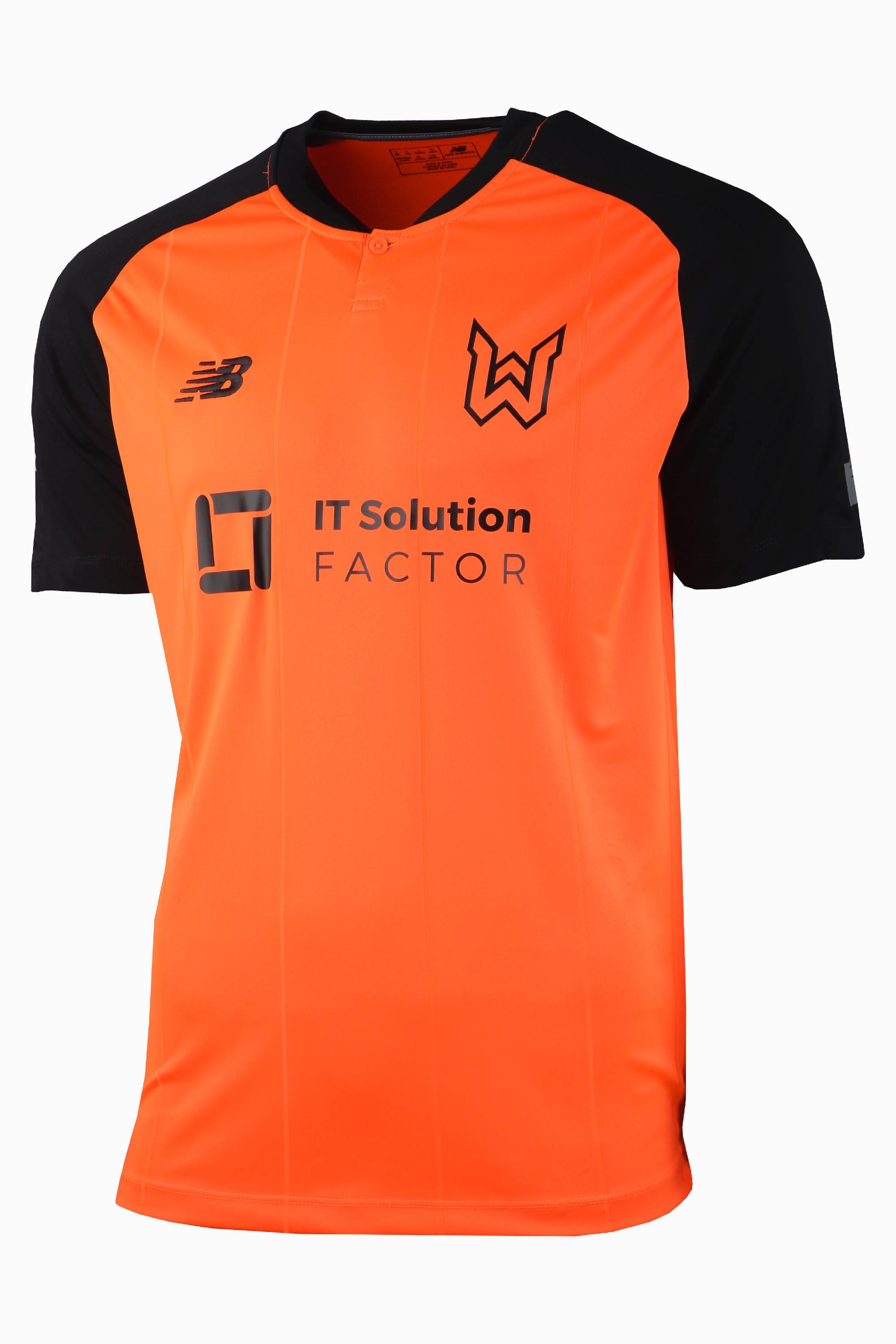 Koszulka New Balance KTS Weszło Junior - Pomarańczowy