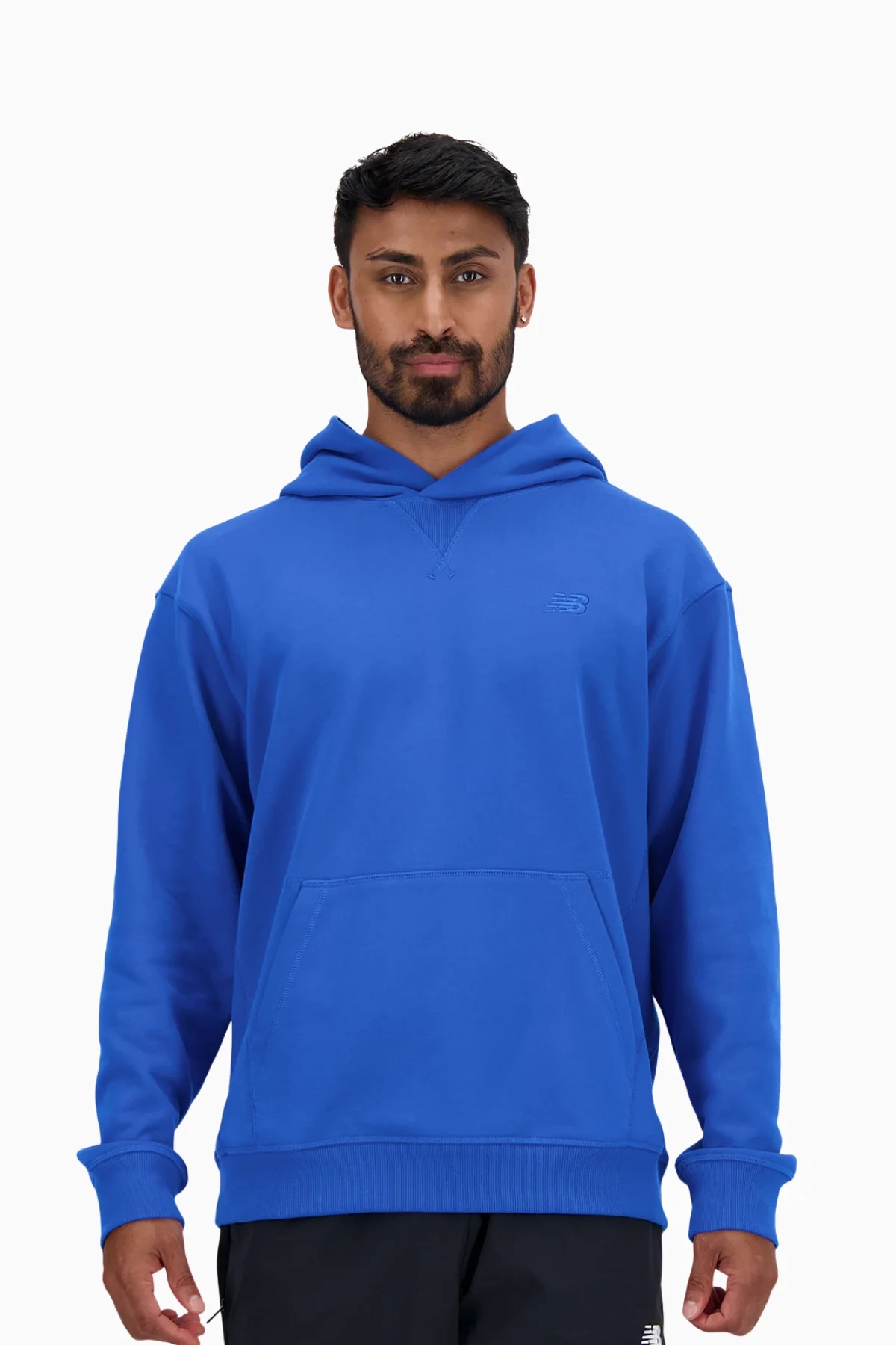 Bluza z kapturem New Balance Athletics - Niebieski