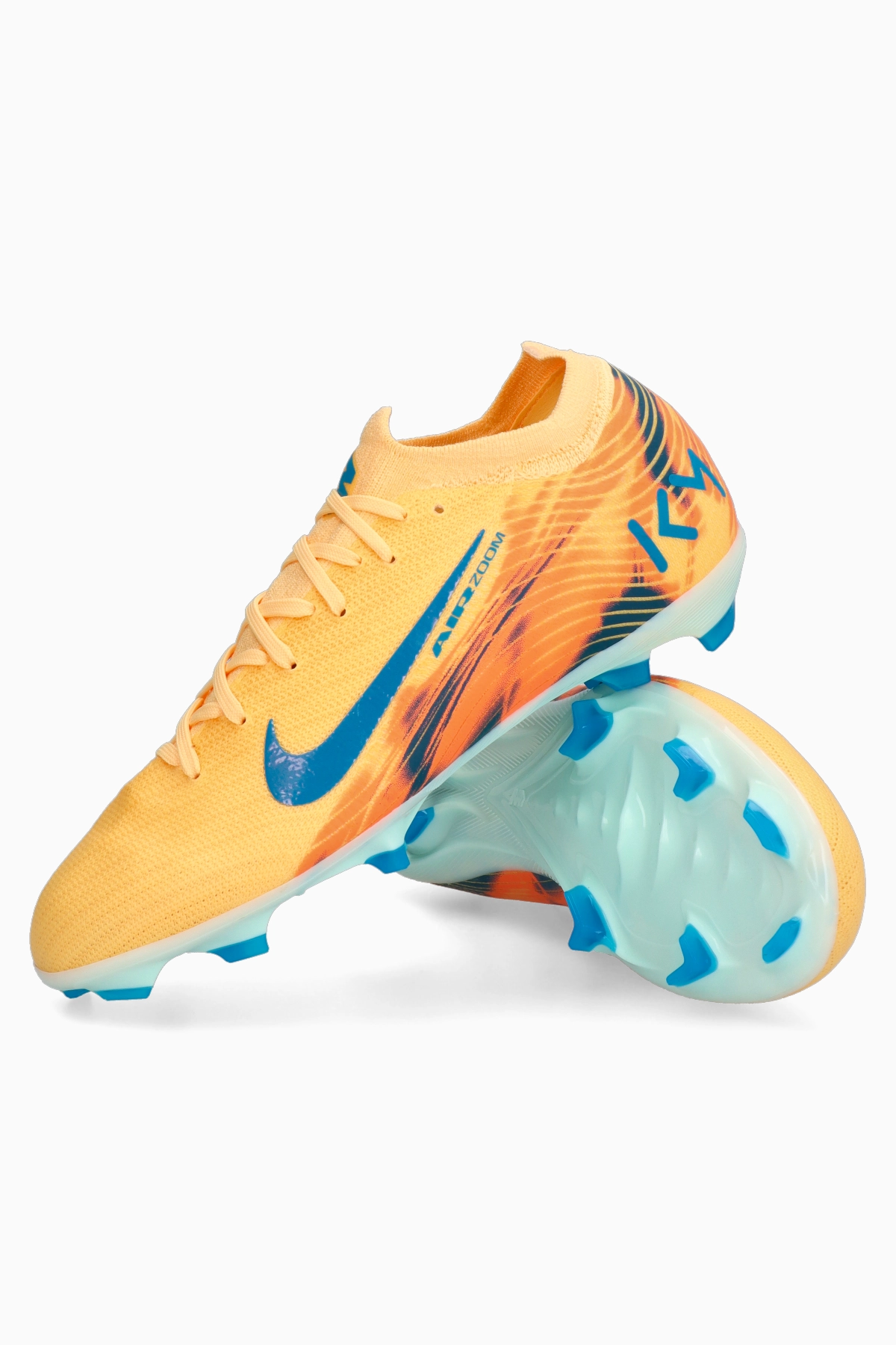 Korki Nike Mercurial Zoom Vapor 16 Pro Kylian Mbappé FG Junior - Pomarańczowy