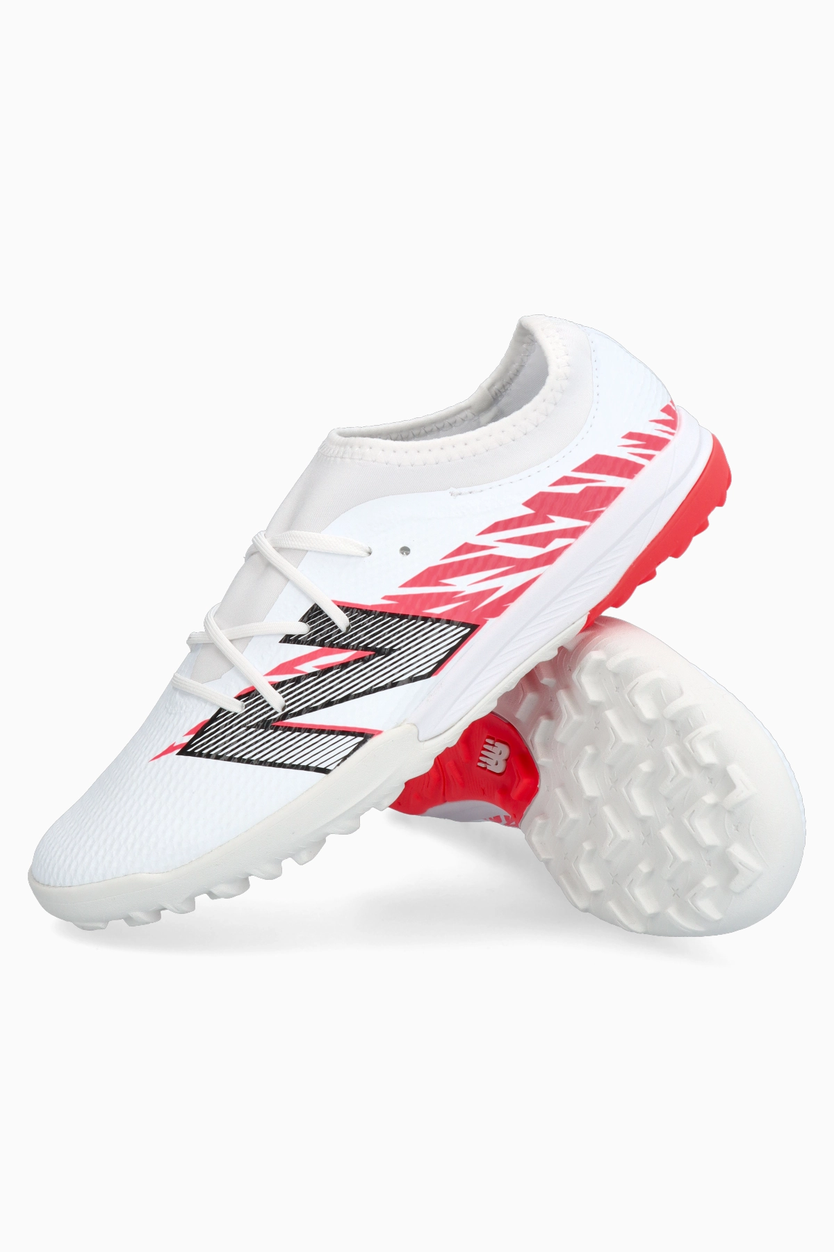 Turfy New Balance Furon V8 Team TF Junior - Biały
