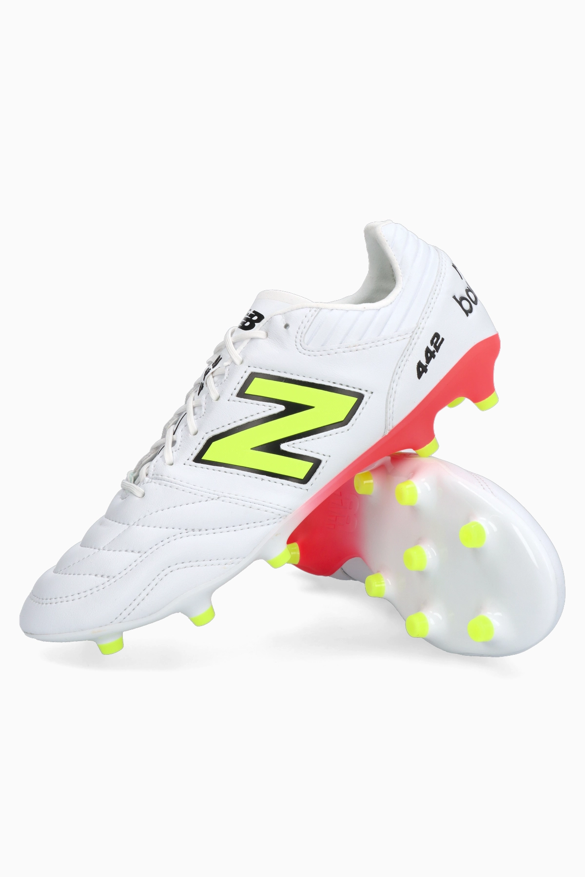 Korki New Balance 442 V2 Pro FG - Biały