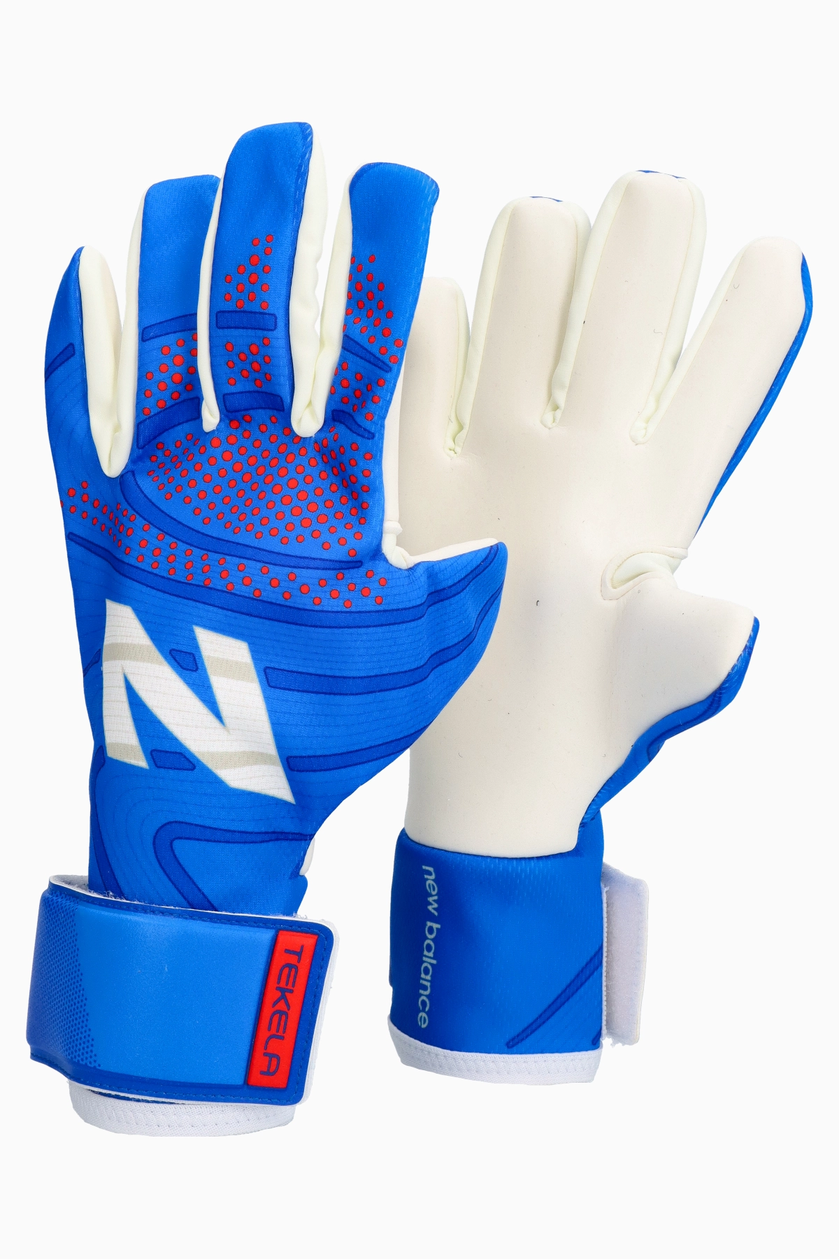 Rękawice New Balance Tekela Team - Niebieski
