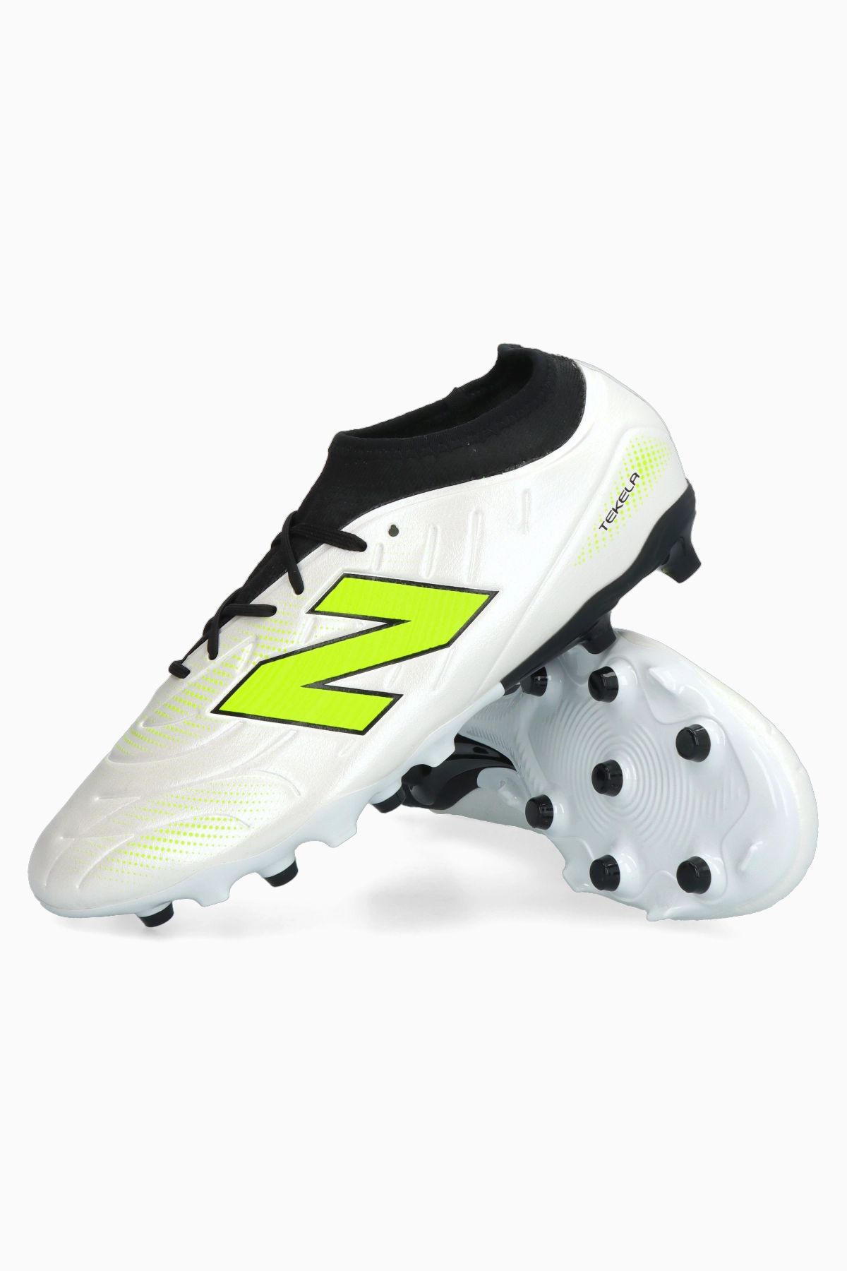 Korki New Balance Tekela Team V5 Low FG Junior - Biały