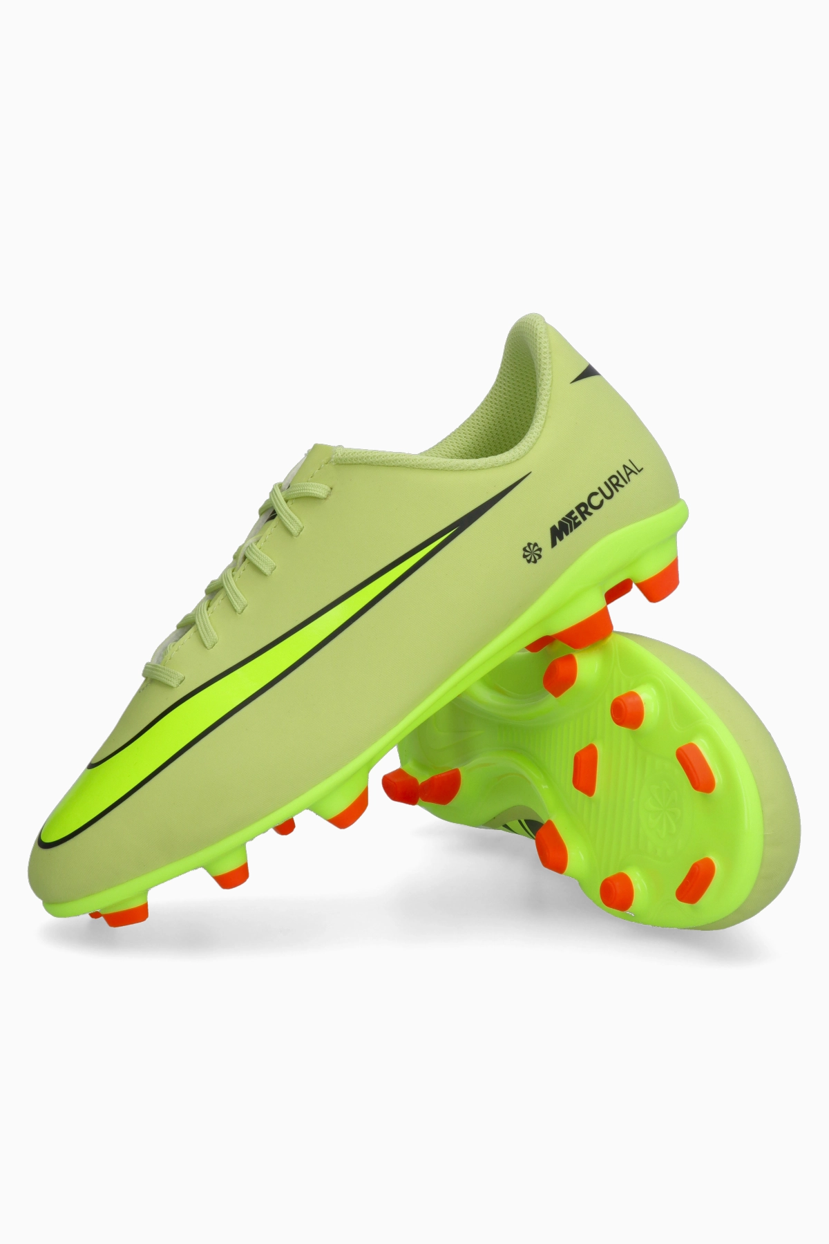 Korki Nike Mercurial Vapor 16 Club FG/MG Junior - Żółty