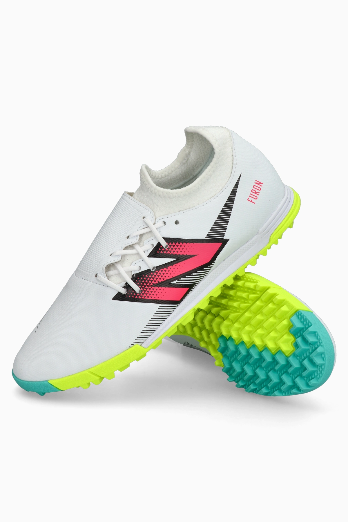 Turfy New Balance Furon V7+ Dispatch TF - Biały