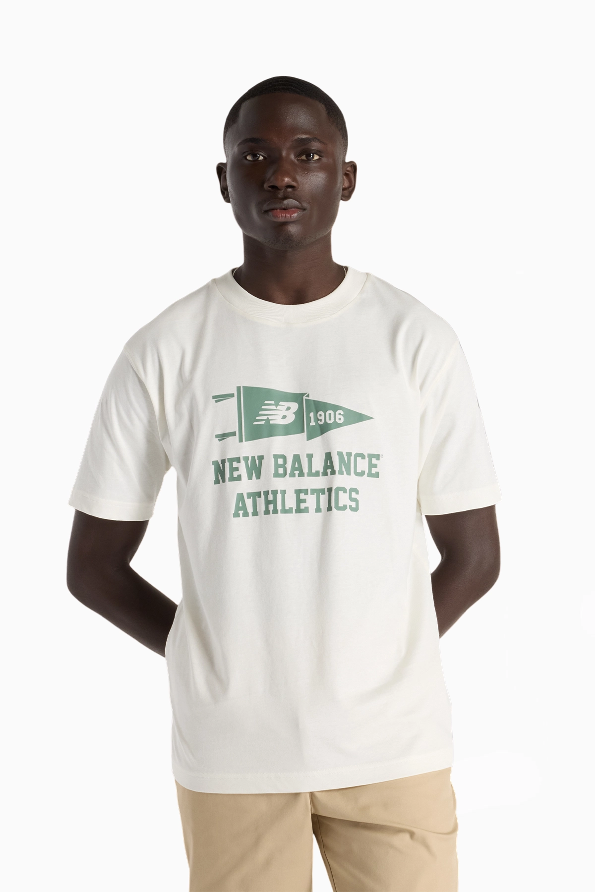 Koszulka New Balance Athletics Varsity - Biały