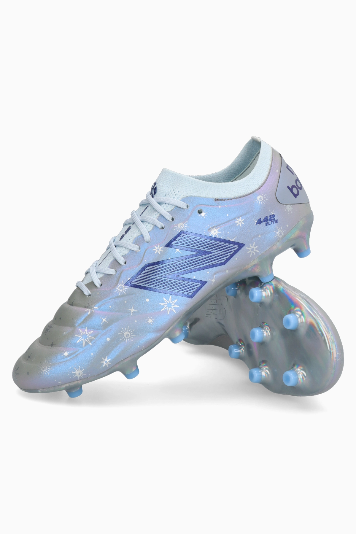 Korki New Balance x Unisport 442 V2 Elite FG - Srebrny