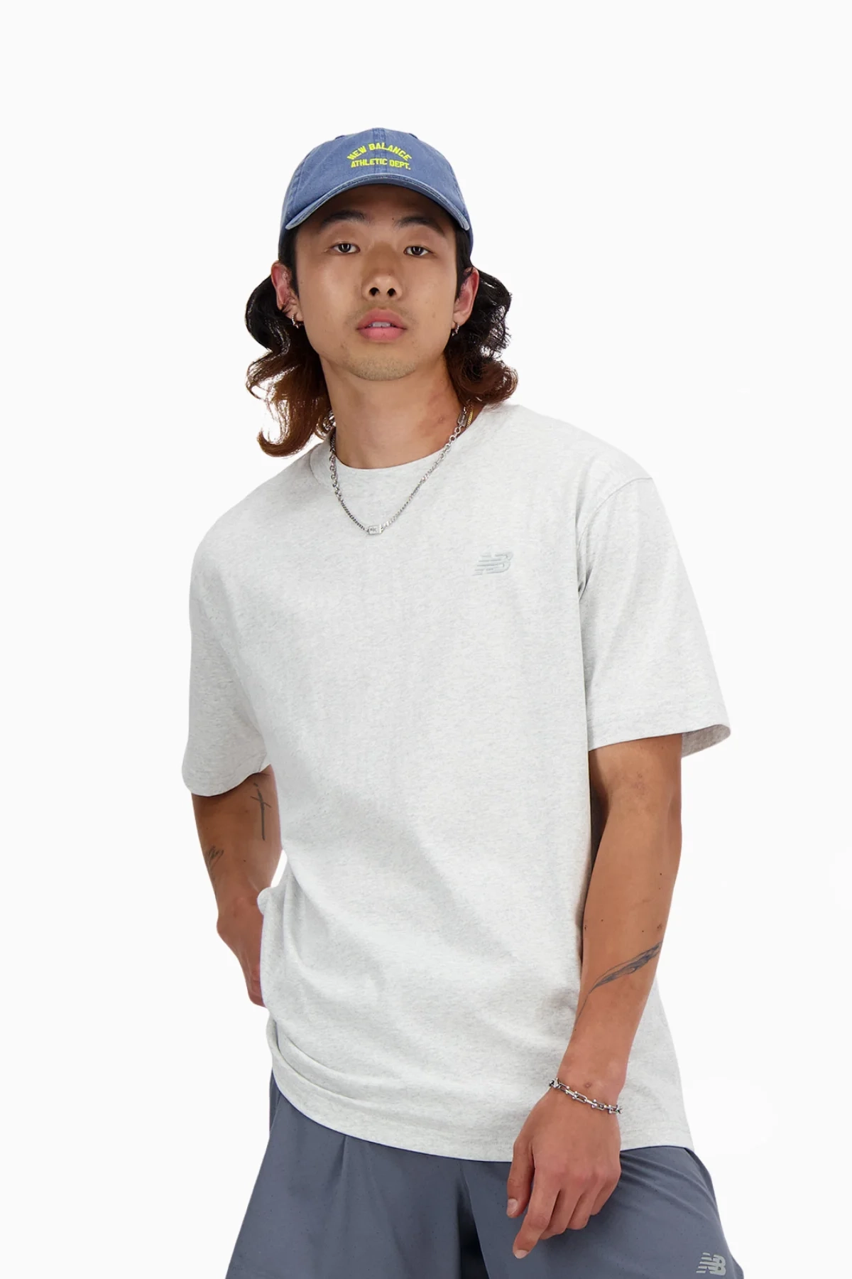 Koszulka New Balance Athletics - Szary