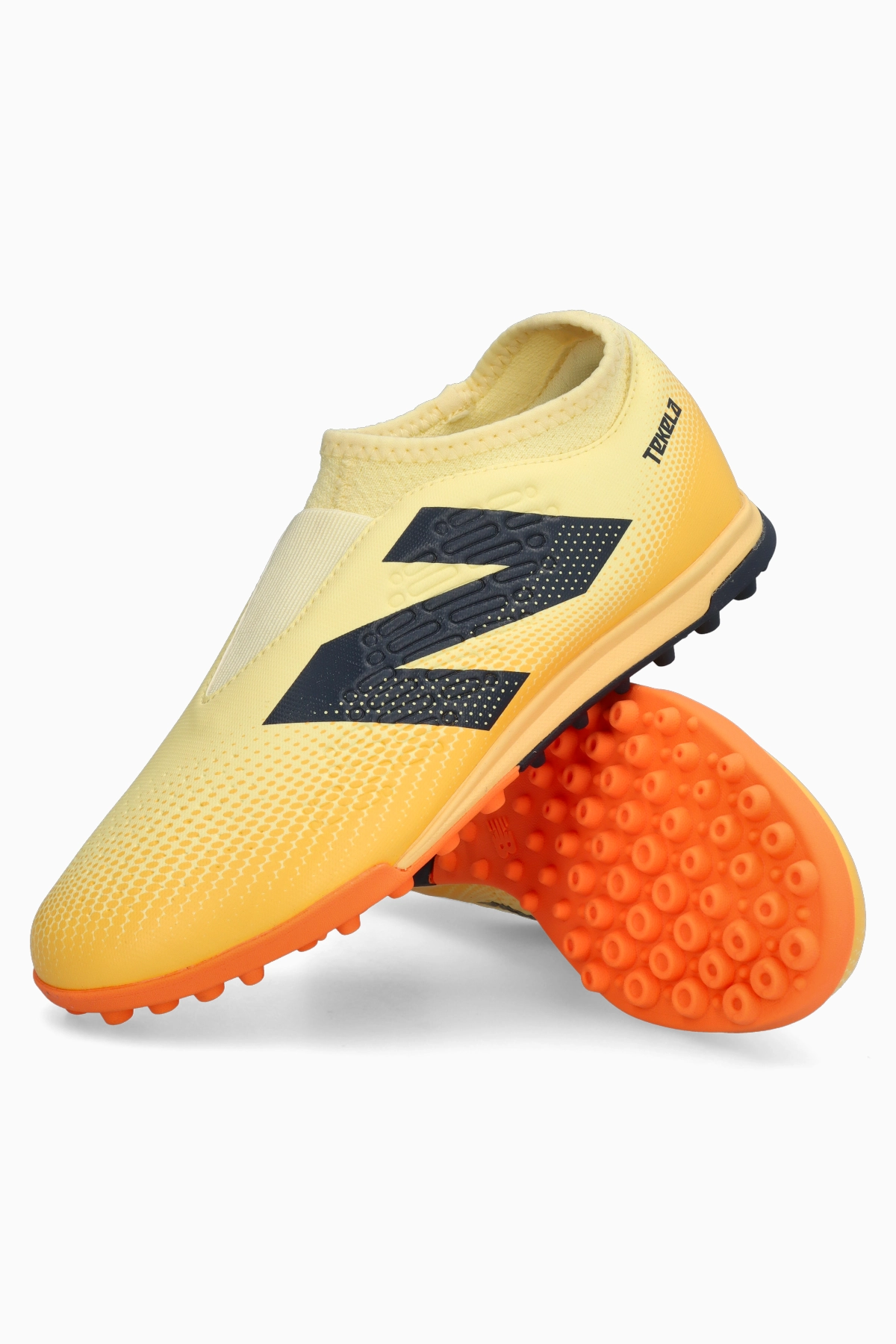Turfy New Balance Tekela V4+ Magique TF Junior - Żółty