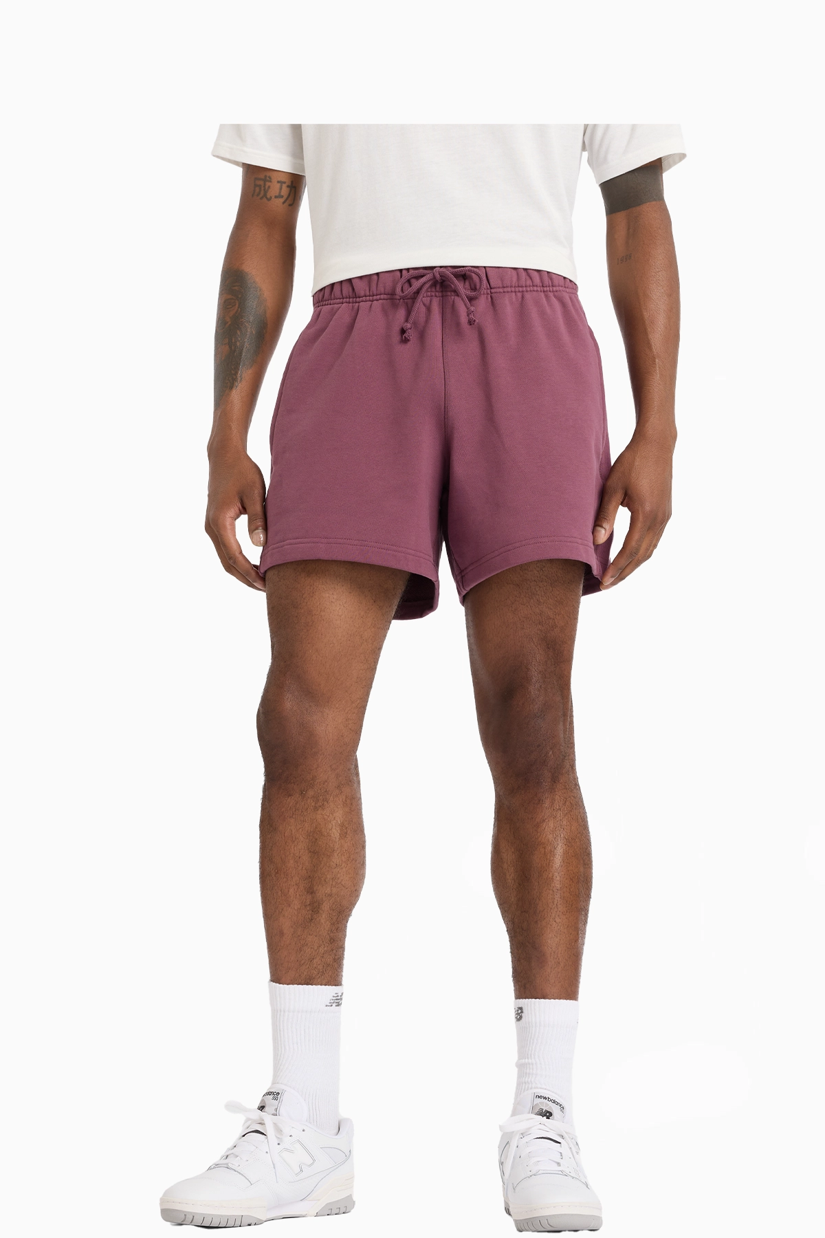 Spodenki New Balance Athletics - Fioletowy