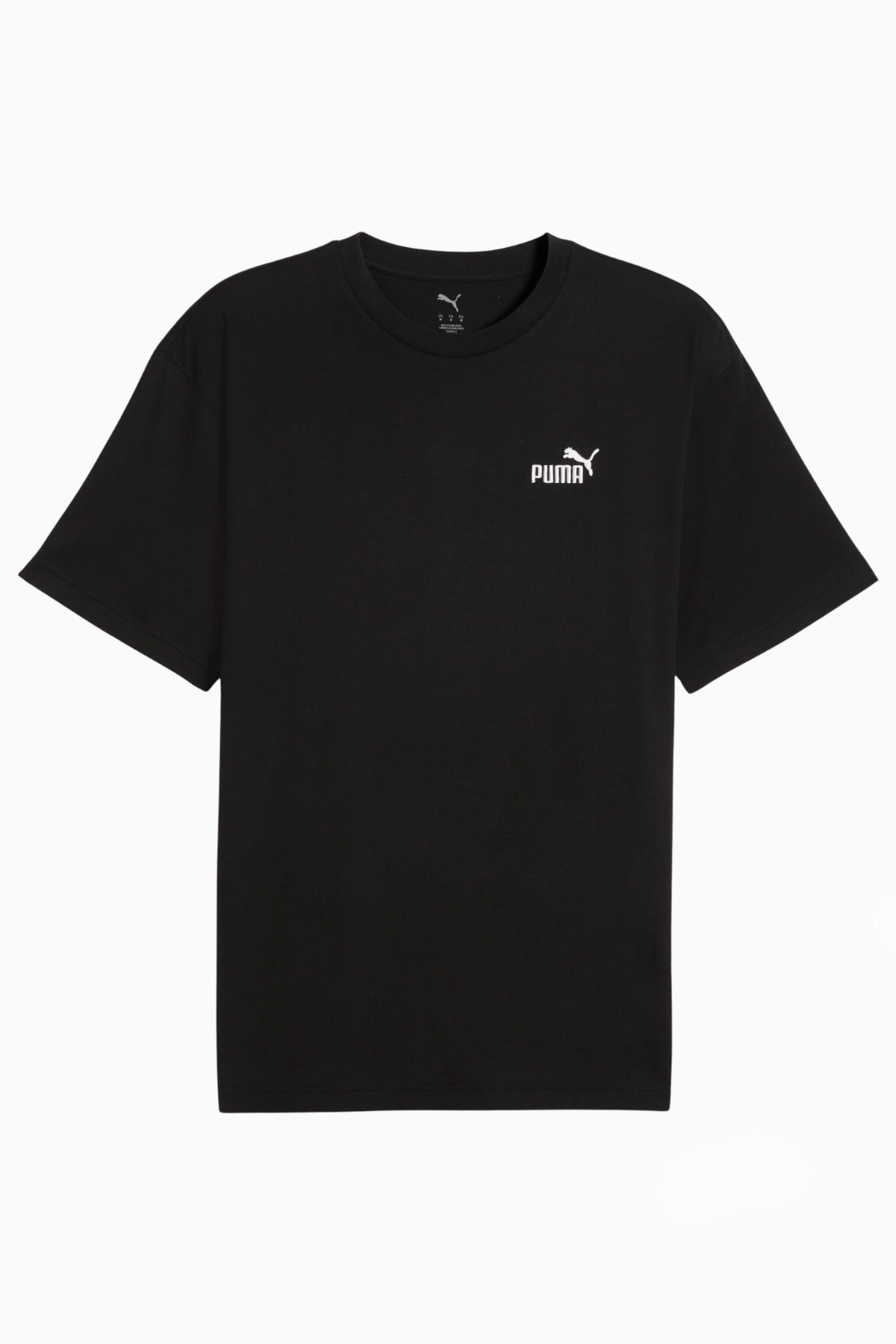 Koszulka Puma Essentials Relaxed Small No. 1 Logo - Czarny