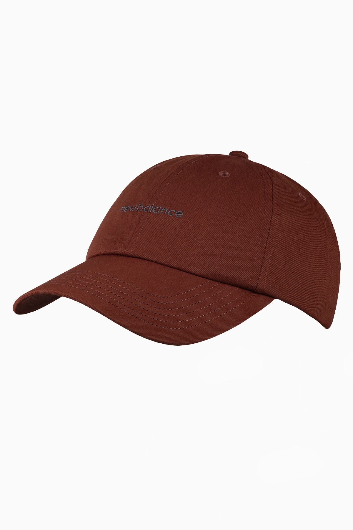 Czapka New Balance Linear Logo - Bordowy