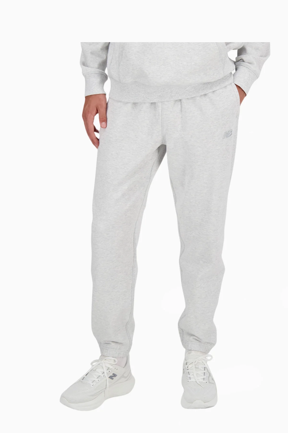 Spodnie New Balance Athletics - Szary