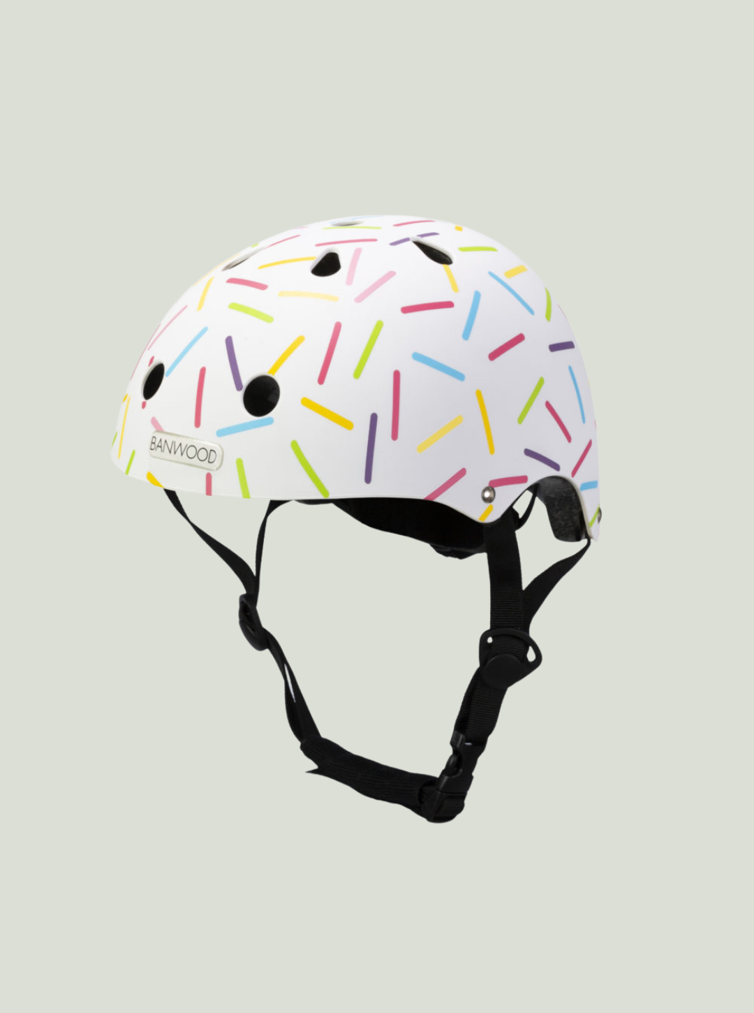 Banwood dziecięcy kask rowerowy Marest Allegra white (3-7 lat)