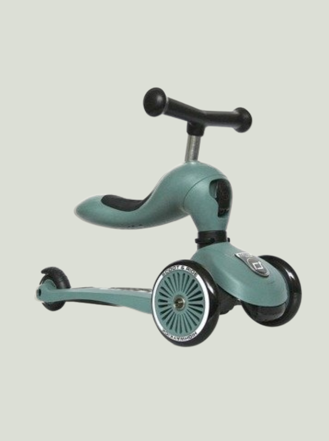 Jeździk i hulajnoga 2w1 SCOOT & RIDE Highwaykick 1, 1-5 lat Forest