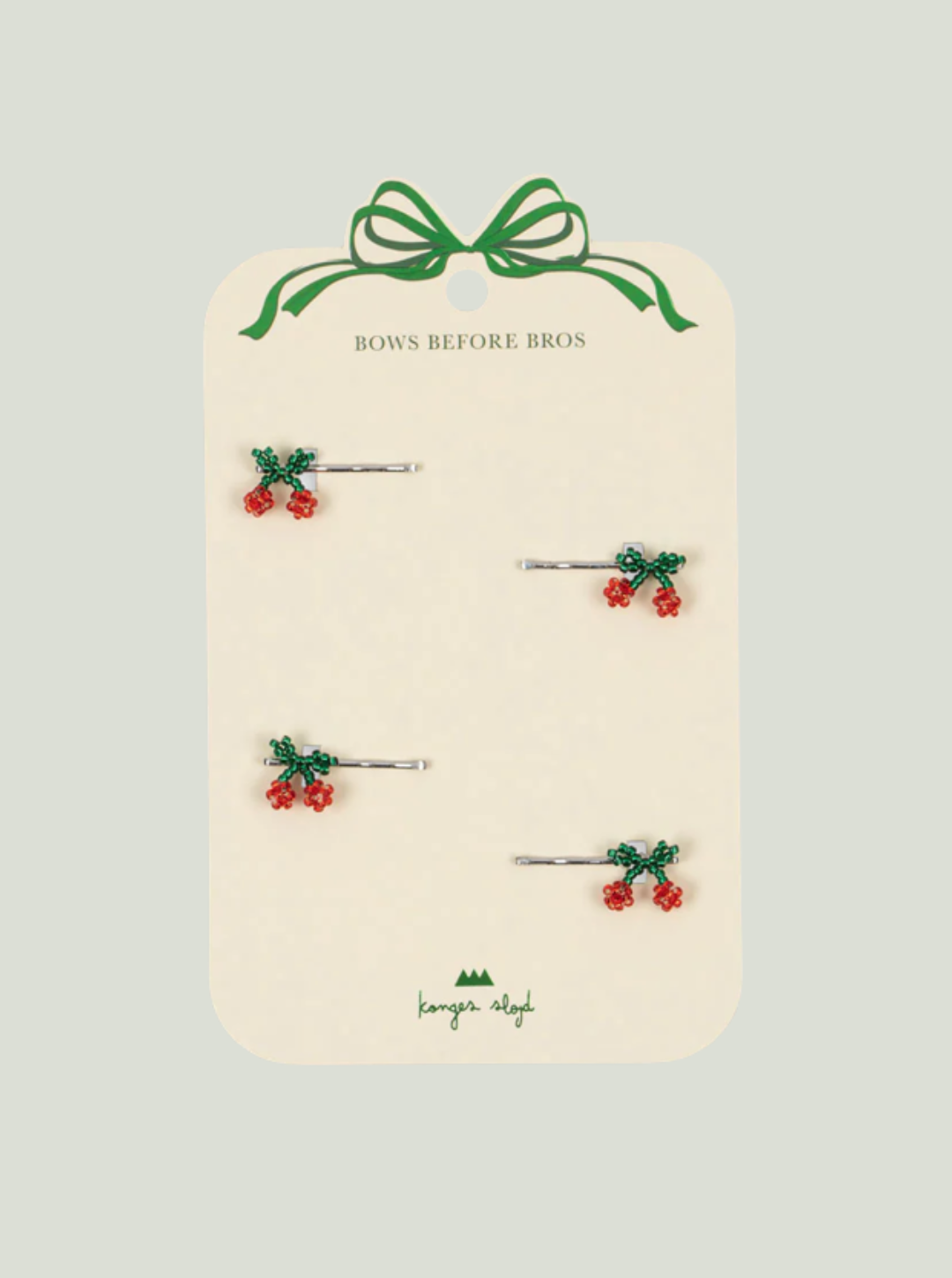 Spinka do włosów CHERRY 4 PACK MINI CHERRY HAIR PIN Konges Sløjd