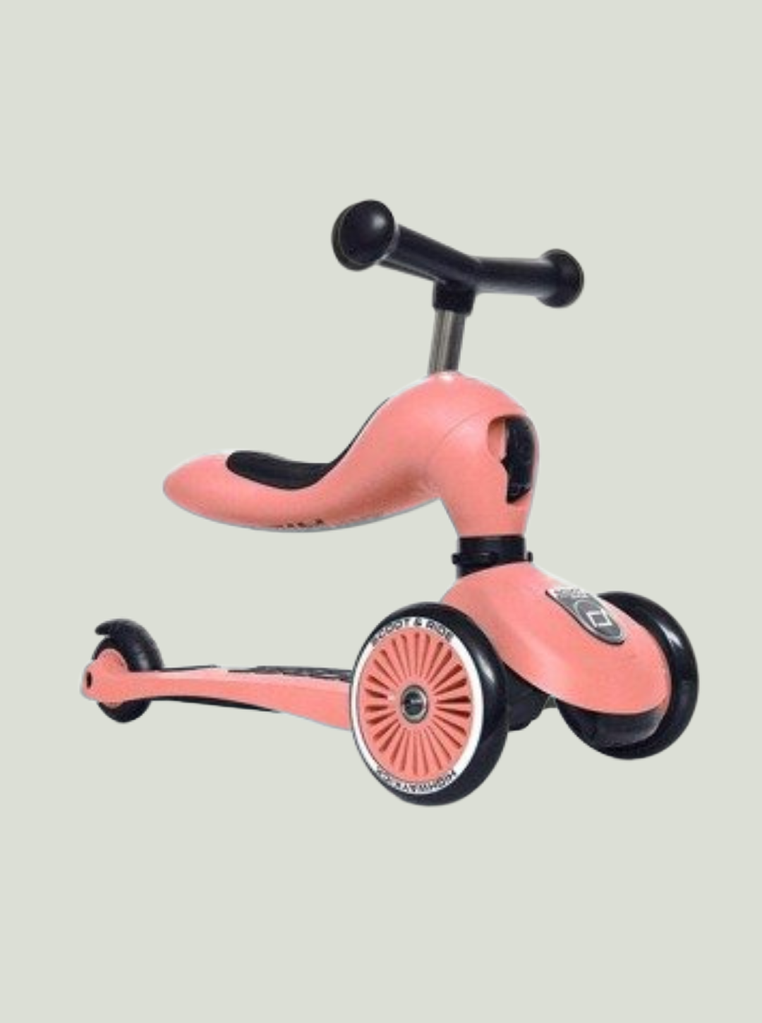 Jeździk i hulajnoga 2w1 SCOOT & RIDE Highwaykick 1, 1-5 lat Peach