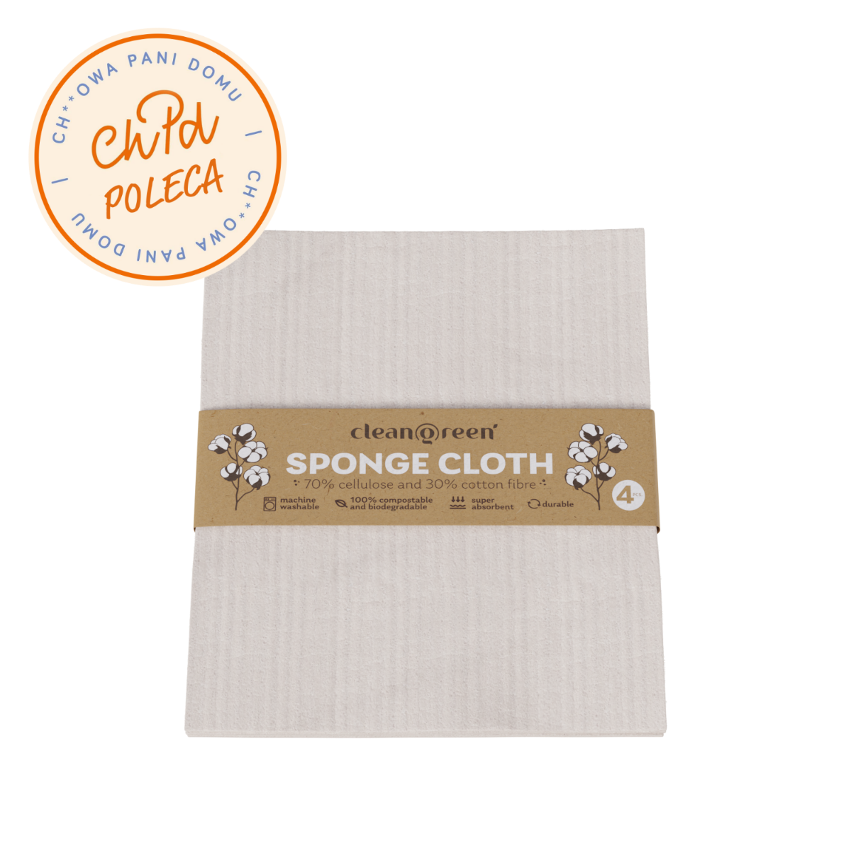 gąbkościerka eco, 4 szt.