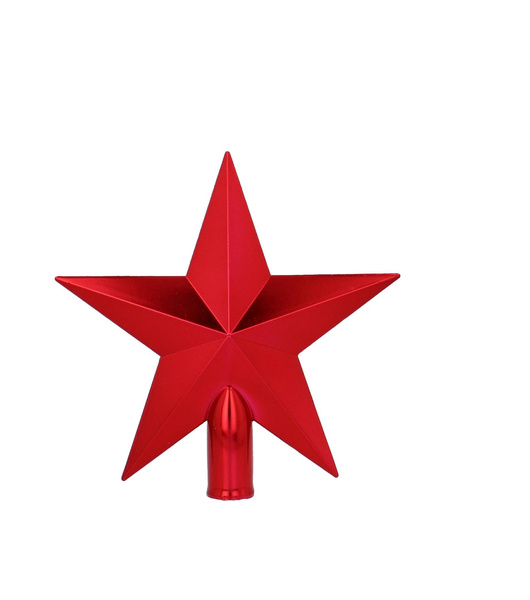 Szpic na choinkę Czerwona gwiazda 20cm