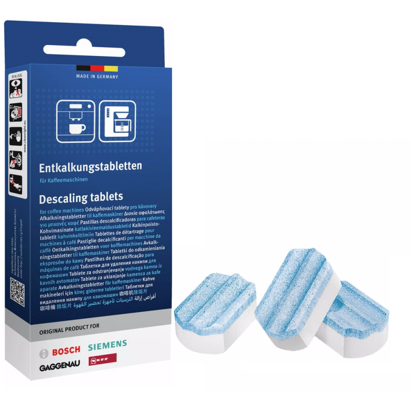 Siemens Bosch Tabletki Odkamieniające TZ80002, TZ 80002