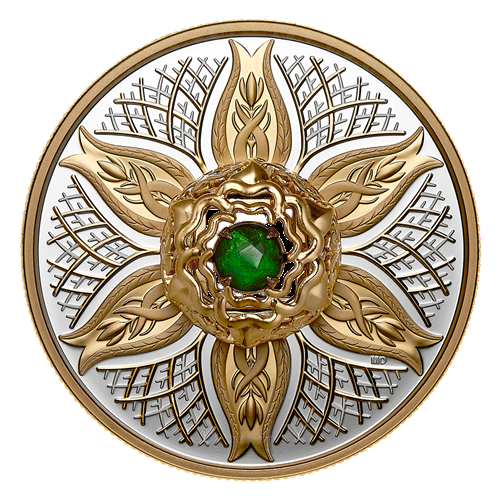 Srebrna moneta Elementy Natury: Ziemia - Tańczący Ammolit 2025 - wysyłka 24 h!