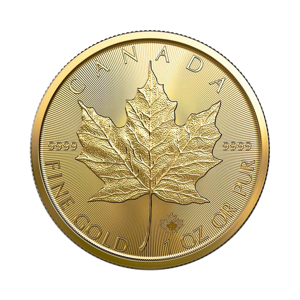 Złota moneta Kanadyjski Liść Klonowy 1 uncja - wysyłka 24 h!