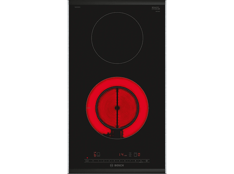 Płyta ceramiczna do zabudowy BOSCH PKF375FP2E Czarny