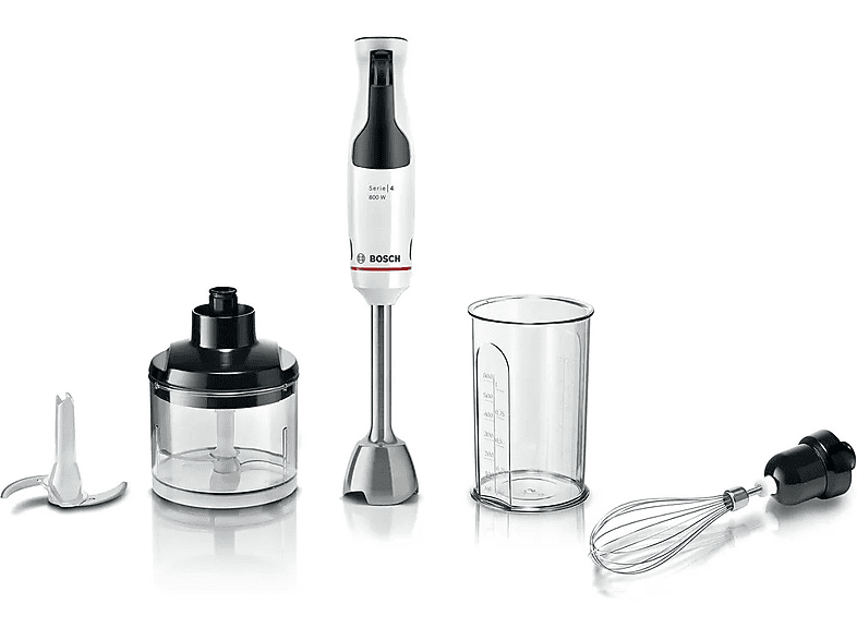 Blender ręczny BOSCH MSM4W422 Serie 4 ErgoMaster Biały 800 W