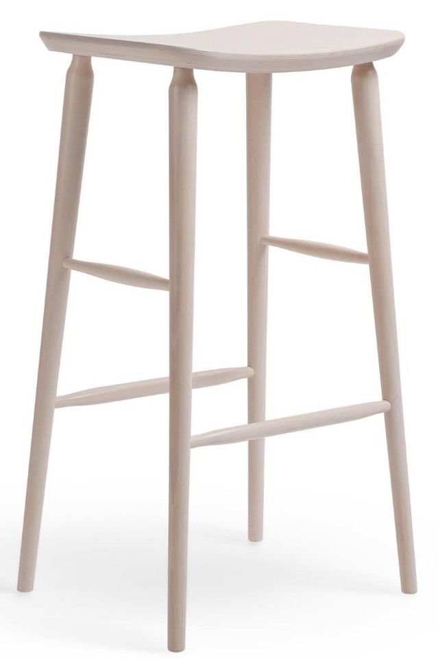 ANTILLA taboret drewniany bukowy Paged ( C-9850 )