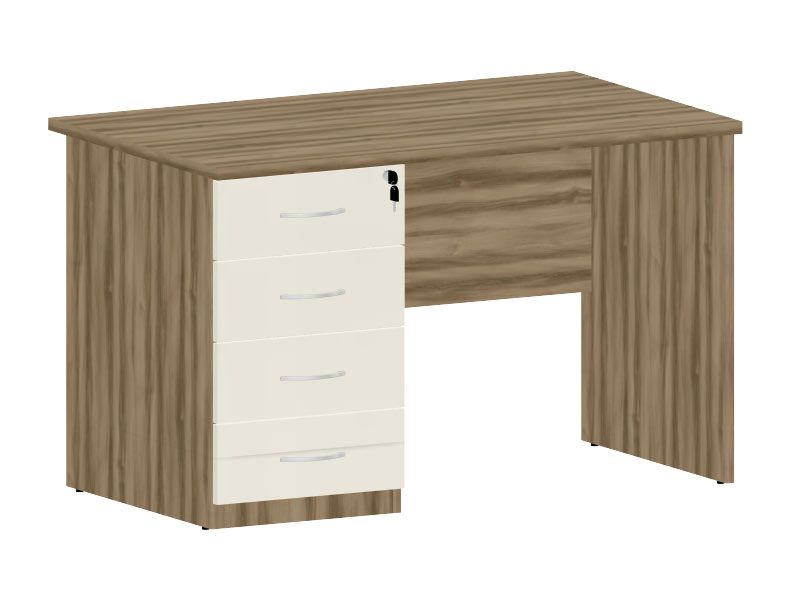 HEBE BP23/8 Biurko szafkowe lewe 118,5x80x74h