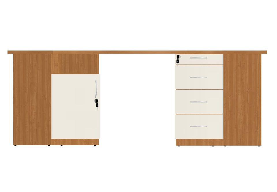 HEBE BP33/7 Biurko szafkowe lewe 200x70x74h