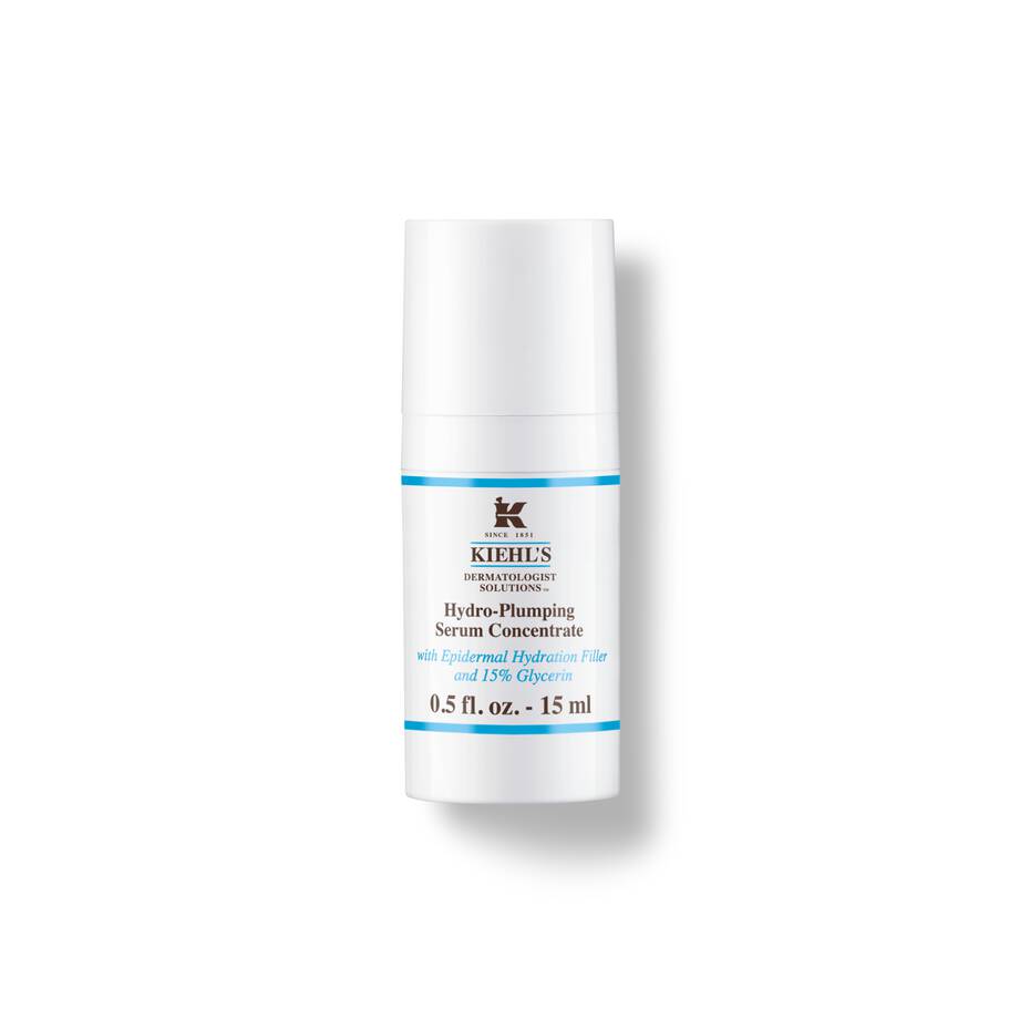Kiehl's Hydro-Plumping Re-Texturizing Serum Concentrate - Skoncentrowane serum nawilżająco-ujędrniające do twarzy 15 ml