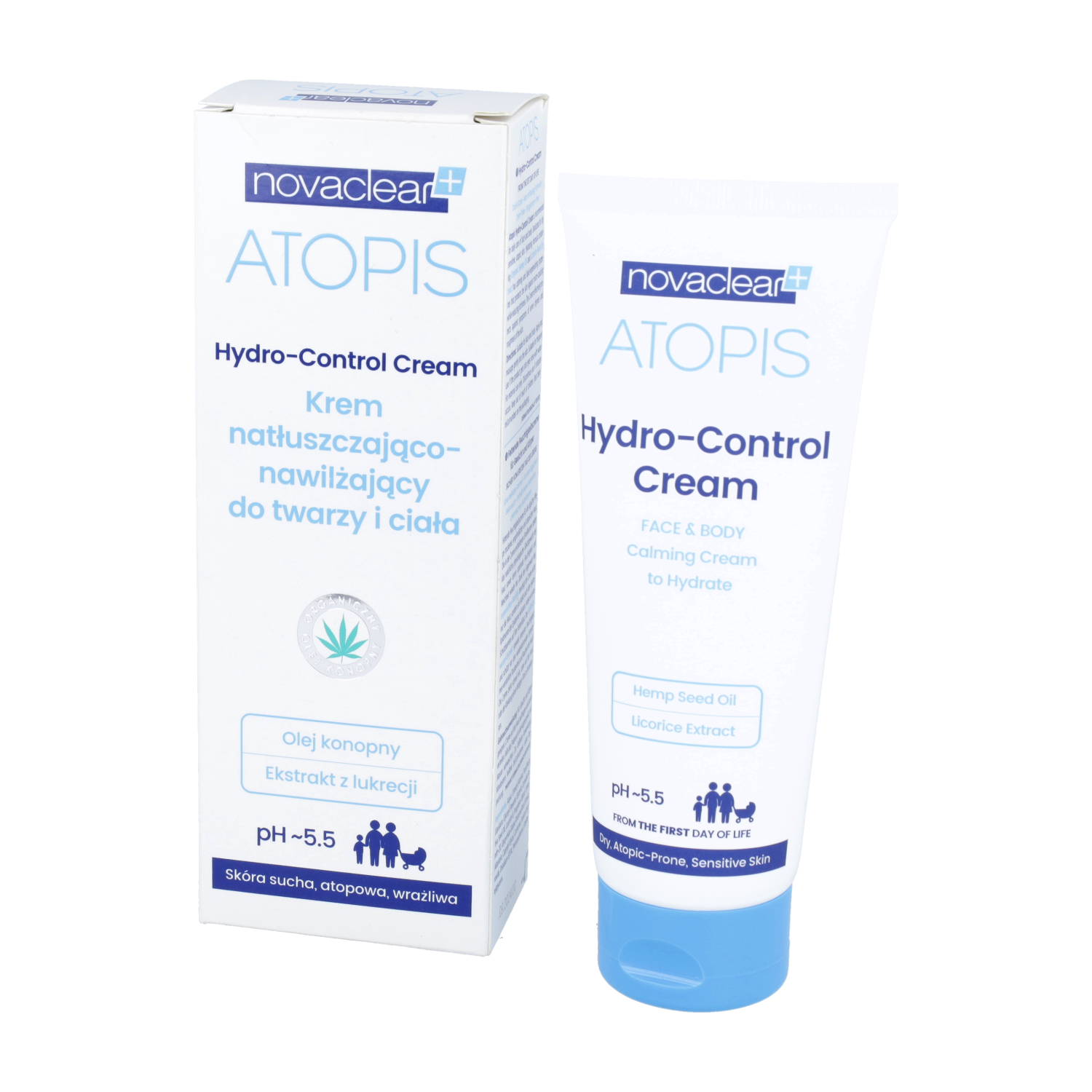 Novaclear atopis - krem natłuszczająco-nawilżający, twarz i ciało, 100 ml (data ważności: 30.04.2026)