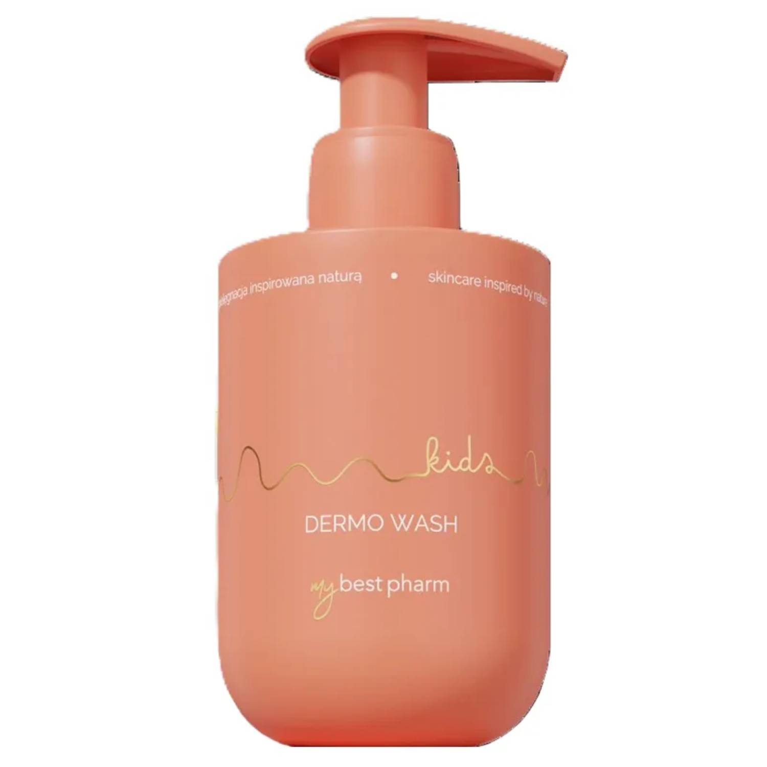 Mybestpharm dermo wash kids - żel pod prysznic, 200 ml