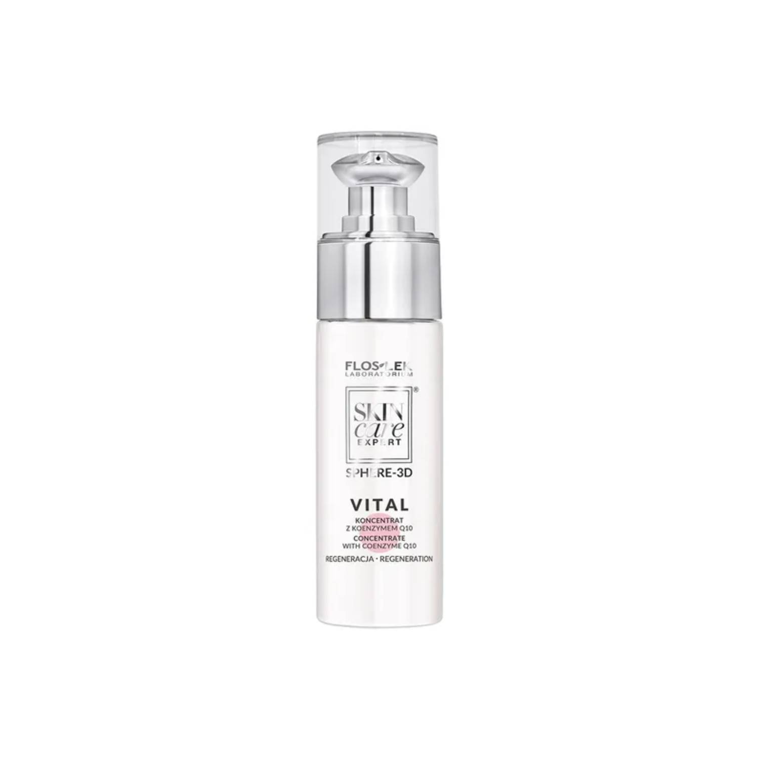 Floslek - skin care expert, sphere-3d vital, koncentrat z koenzymem q10, 30 ml
